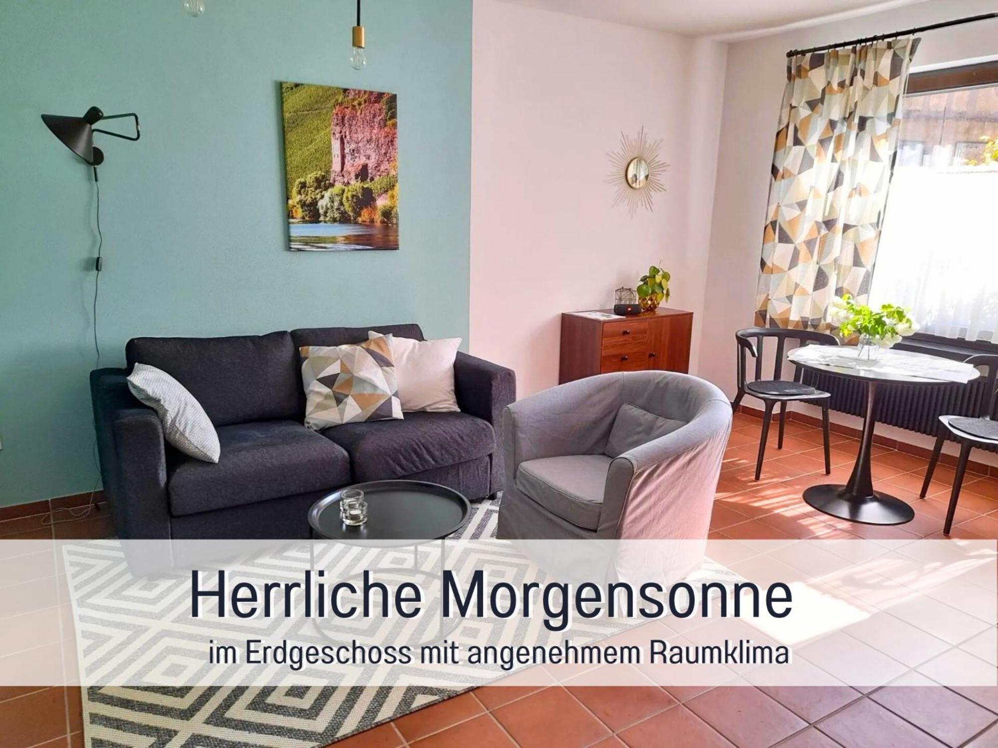 Ferienhaus Schwaab-Scherr, Genau Zwischen Bernkastel-Kues Und Traben-Trarbach, Mit Kostenlosem Oepnv-Ticket Fuer Bus Und Bahn, Parkplaetzen Und Fahrradgarage Erden Ngoại thất bức ảnh